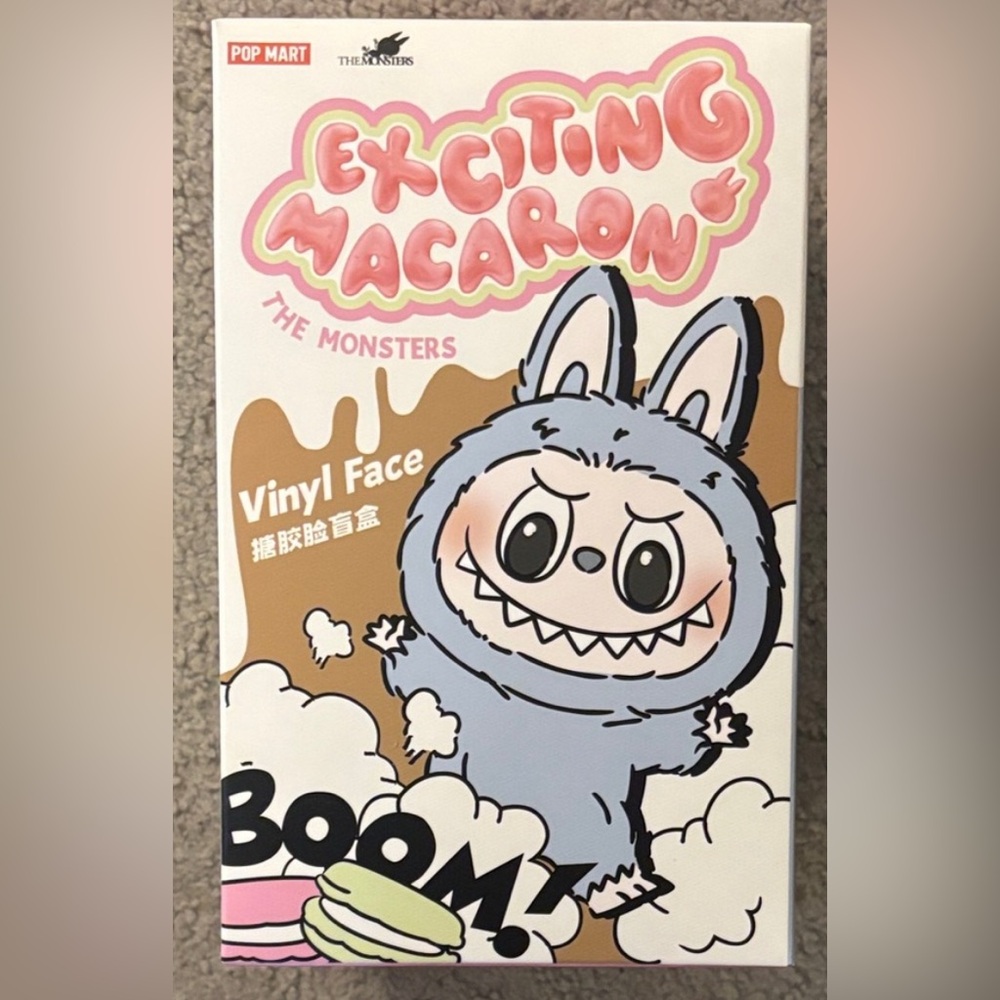Exciting Macaron The Monster Labubu (Confirmed Toffee)